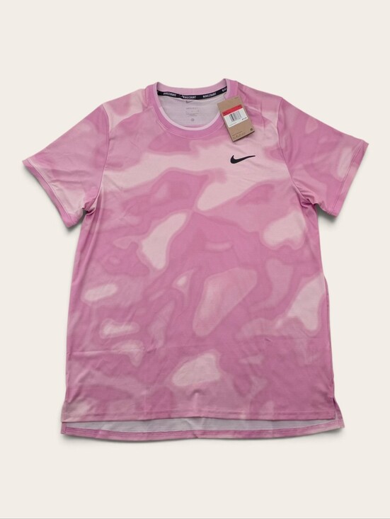 Nike Other - Nike Dri-Fit Court Advantage Tie-Dye Tennis Shirt Pink (Mens L)